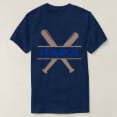 Baseballpapa T-Shirt (Design vorne)
