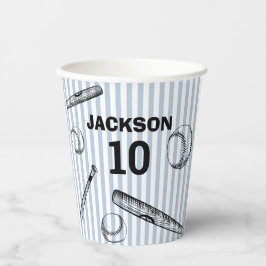 Baseballpapiertasse - anpassbar pappbecher