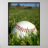 Baseballplakat Poster (Vorne)