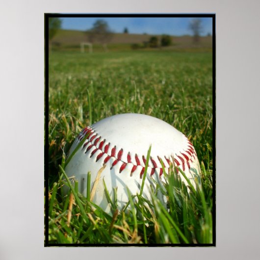 Baseballplakat Poster (Vorne)