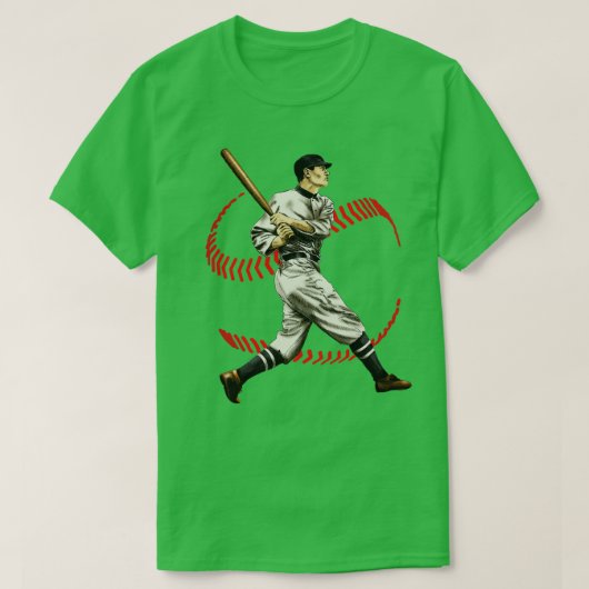 Baseballretro 1 T-Shirt (Design vorne)