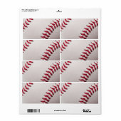Baseballs - Baseball-Hintergrundvorlage anpassen (Vorne)