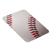 Baseballs - Baseball-Hintergrundvorlage anpassen Magnet (Rechte Seite)