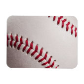 Baseballs - Baseball-Hintergrundvorlage anpassen Magnet (Horizontal)