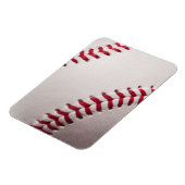 Baseballs - Baseball-Hintergrundvorlage anpassen Magnet (Linke Seite)
