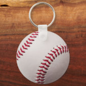 Baseballs - Baseball-Hintergrundvorlage anpassen Schlüsselanhänger (Vorderseite)