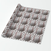 Baseballs Baseball Sportwrapping Paper Geschenkpapier (Ungerollt)