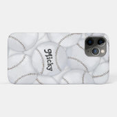 Baseballs Case-Mate iPhone Hülle (Rückseite (Horizontal))