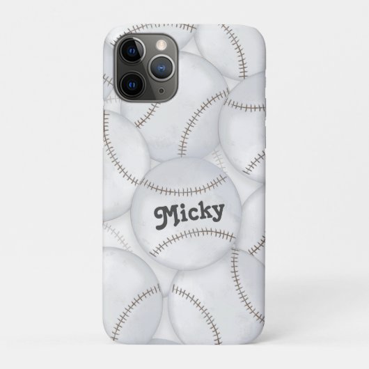 Baseballs Case-Mate iPhone Hülle (Rückseite)