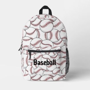 Baseballs Design Back Pack Bedruckter Rucksack