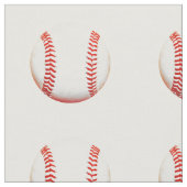 Baseballs Fabric Stoff (Nahaufnahme)
