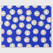 Baseballs Geschenkpapier (Flach)