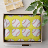 Baseballs Git Wrap Tissue HAMbyWG Seidenpapier (Geschenk)