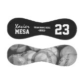 Baseballs in Schwarz und Weiß, Zahl der benutzerde (Paneele)