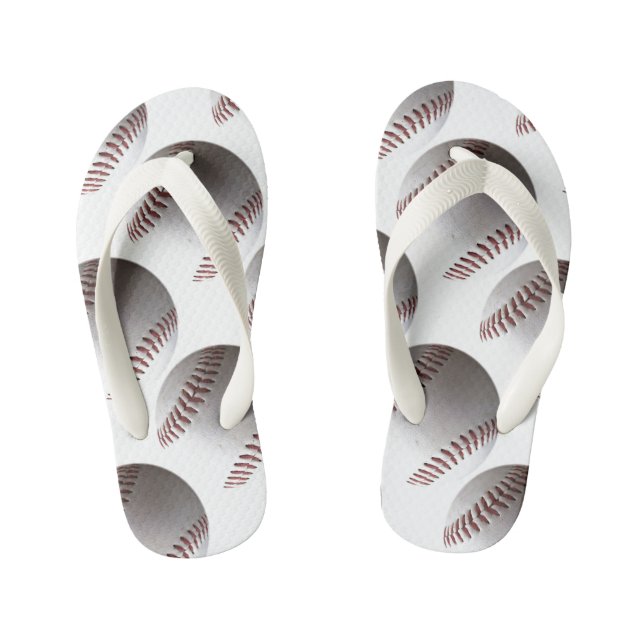 Baseballs Kinderbadesandalen (Fußbett)