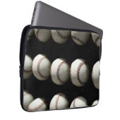 Baseballs Laptopschutzhülle (Vorne Rechts)