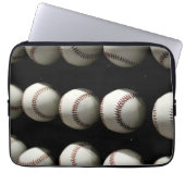 Baseballs Laptopschutzhülle (Vorderseite)