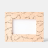 Baseballs Laser Etted Picture Frame Geätzte Rahmen (Vorderseite)