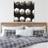 Baseballs Leinwanddruck (Insitu (Schlafzimmer))