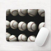 Baseballs Mousepad (Mit Mouse)
