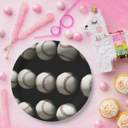 Baseballs Pappteller (Party)