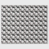 Baseballs Pattern Geschenkpapier (Flach)