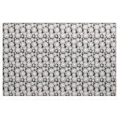 Baseballs Pattern Grau Stoff (Yard (91,4 cm))