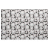Baseballs Pattern Grau Stoff (Fat Quarter (45,7 x 55,9 cm))