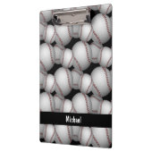 Baseballs Pattern Klemmbrett (Links)