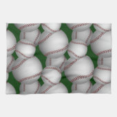 Baseballs Pattern Küchentuch (Horizontal)