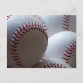 Baseballs Postkarte