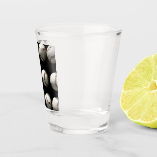 Baseballs Schnapsglas (Rechts)
