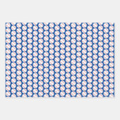 Baseballs Sport Design Wrapping Paper Set Geschenkpapier Set (Vorderseite)