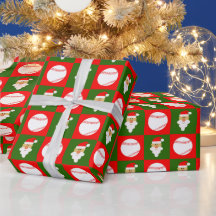 Baseballs und Weihnachtsmann Baseball