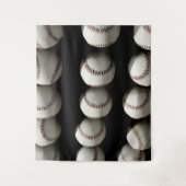 Baseballs Wandteppich (Vorderseite)