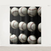 Baseballs Wandteppich (Vorderseite)