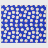 Baseballsaison Geschenkpapier (Flach)