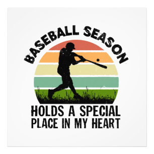 Baseballsaison hat einen besonderen Platz in meine Fotodruck
