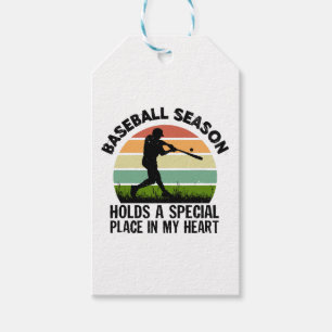 Baseballsaison hat einen besonderen Platz in meine Geschenkanhänger
