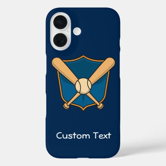 Baseballschild Case-Mate iPhone Hülle (Rückseite)