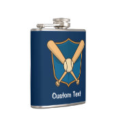 Baseballschild Flachmann (Rechts)