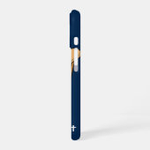 Baseballschild iPhone 16 Hülle (Linke Seite)