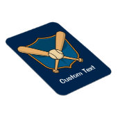Baseballschild Magnet (Rechte Seite)