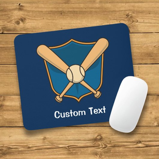 Baseballschild Mousepad