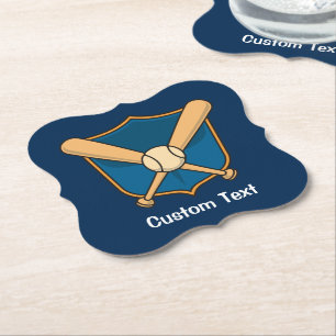 Baseballschild Untersetzer