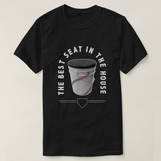 Baseballschläger Der beste Platz im House Sport T-Shirt (Design vorne)
