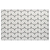 Baseballschläger gekreuzt, weiß - maßgeschneiderte stoff (Fat Quarter (45,7 x 55,9 cm))