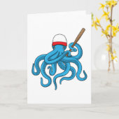 Baseballschläger Karte (Gelbe Blume)