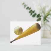 Baseballschläger Postkarte (Stehend Vorderseite)