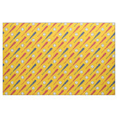 Baseballschläger rot und blau stoff (Fat Quarter (45,7 x 55,9 cm))